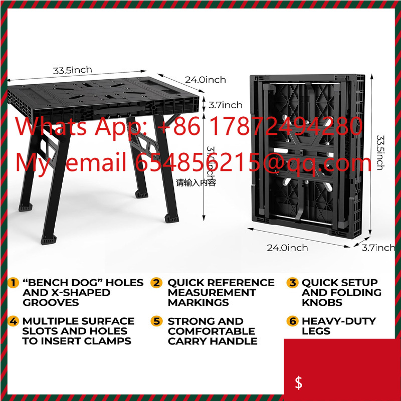 Banco da lavoro pieghevole por - Workbench Portable Fold recensione e prezzo