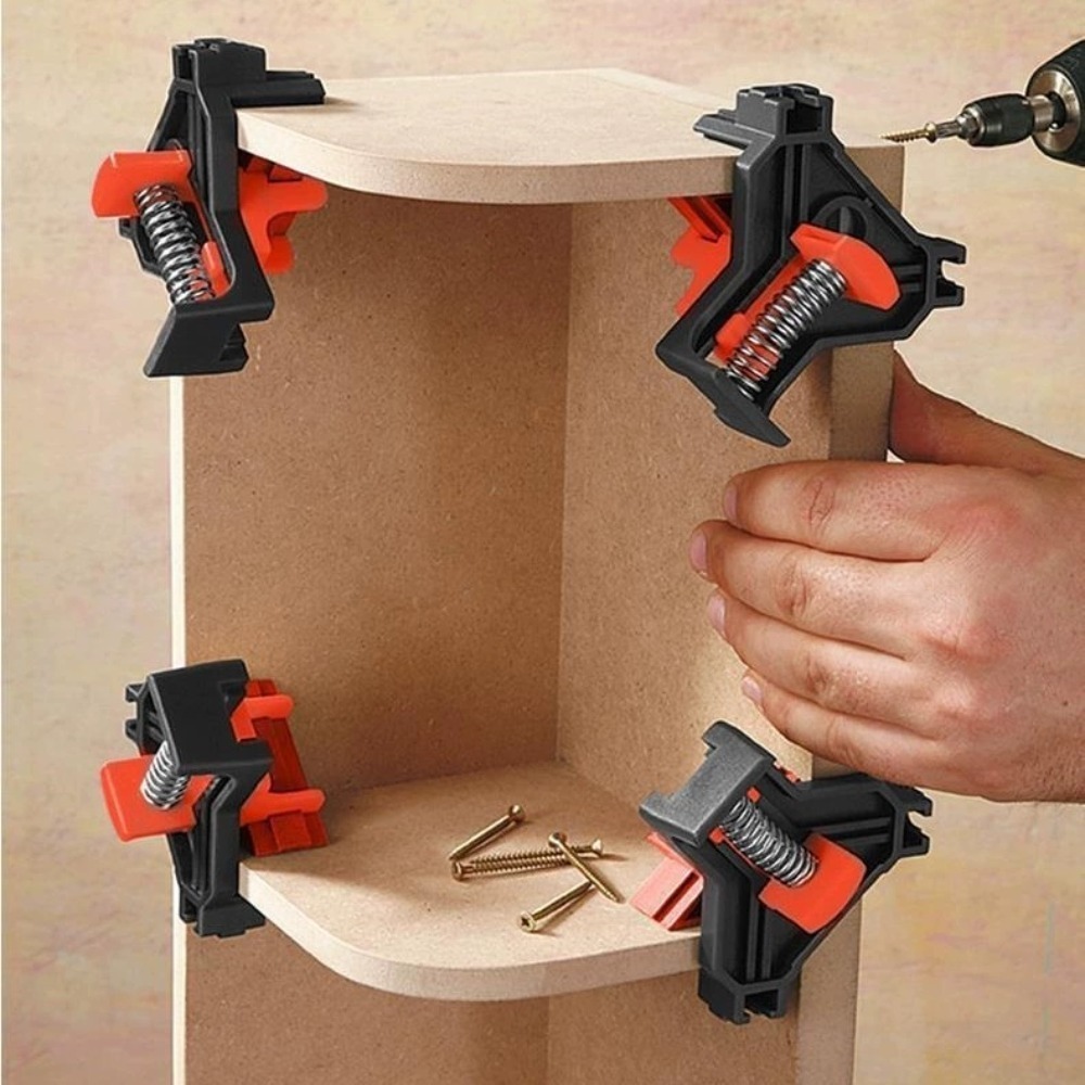 4 pezzi 90 °   Morsetto ad Ang - Hand Tools Mechanical Workshop recensione e prezzo