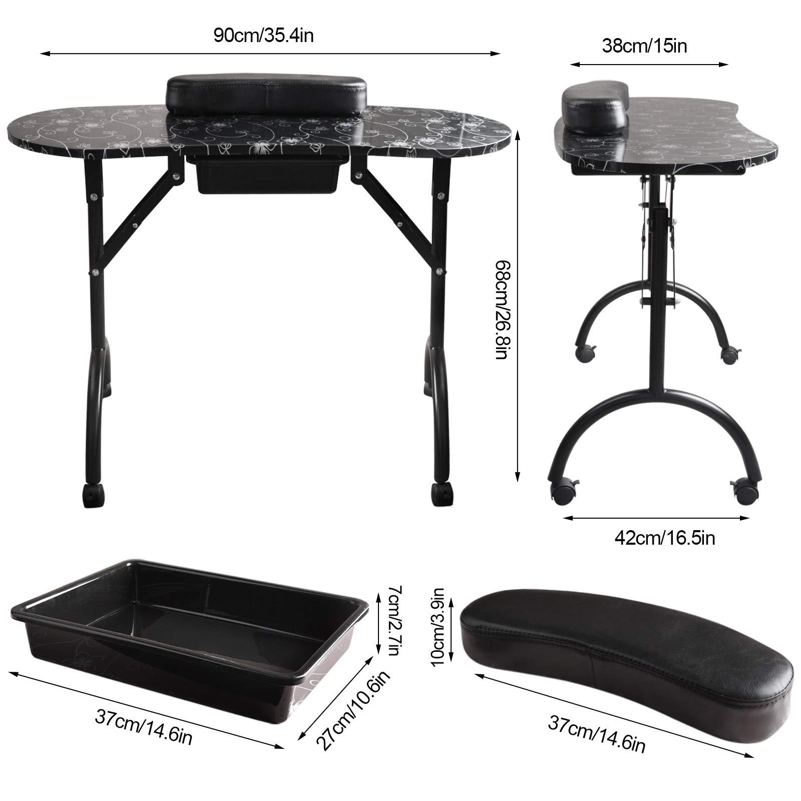 Tavolo per manicure con design - Workbench Portable Fold recensione e prezzo