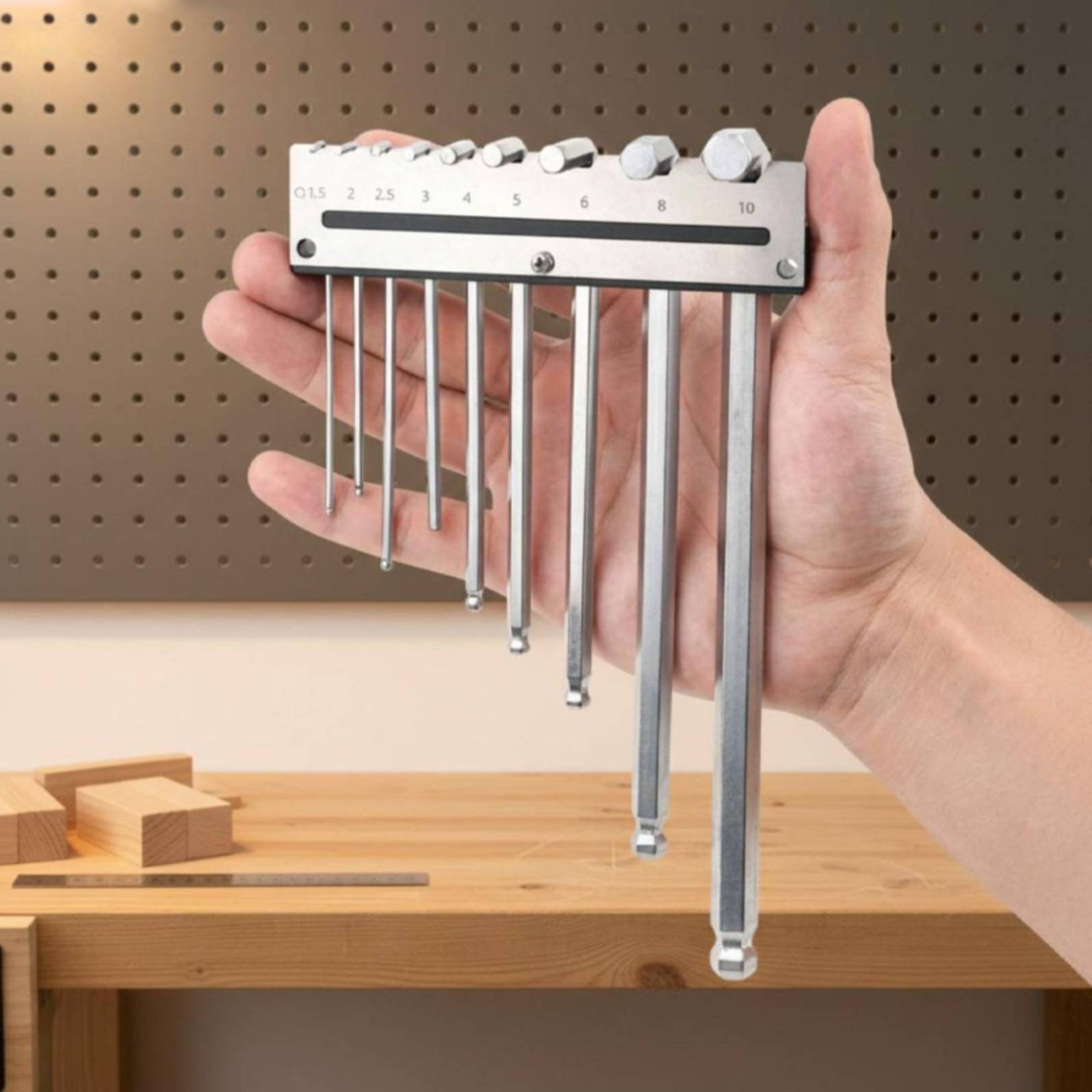 Portachiavi esagonali da paret - Tools For Metal Workshop recensione e prezzo