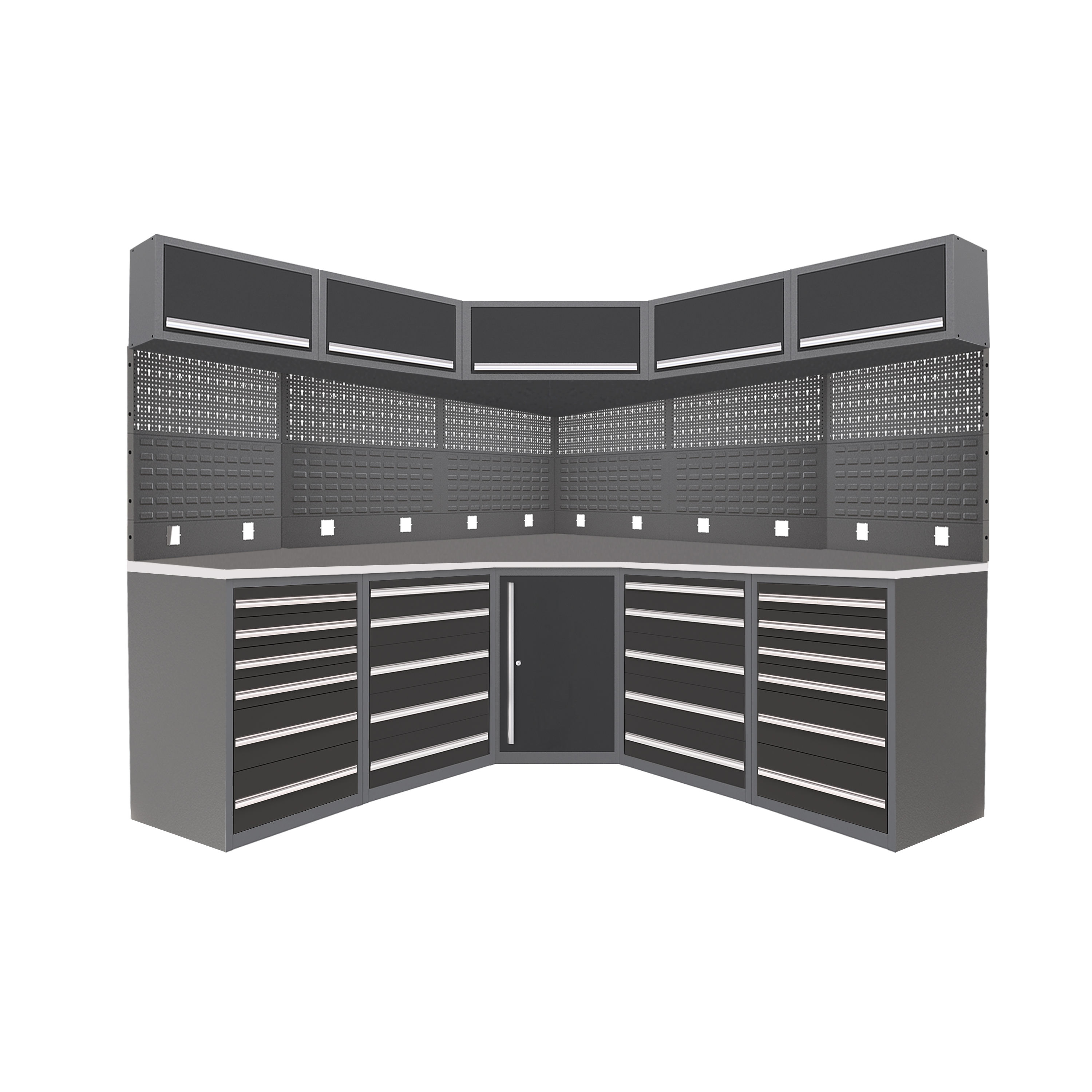 Set di Armadietti e Banco da L - Tools Box For Workshop recensione e prezzo