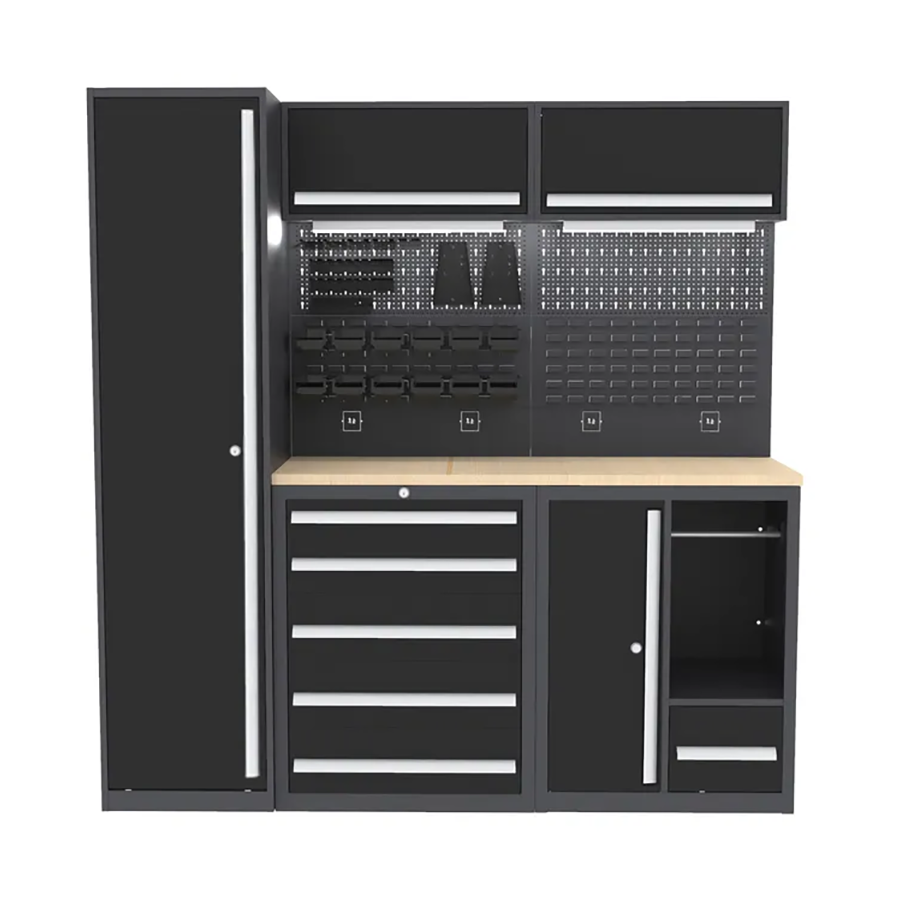 Set di Armadietti e Banco da L - Tools Box For Workshop recensione e prezzo