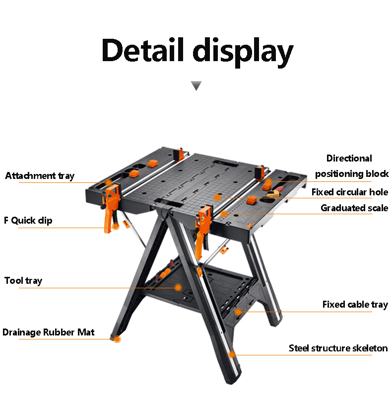 WX051 Sega da Tavolo Portatile - Workbench Portable Fold recensione e prezzo